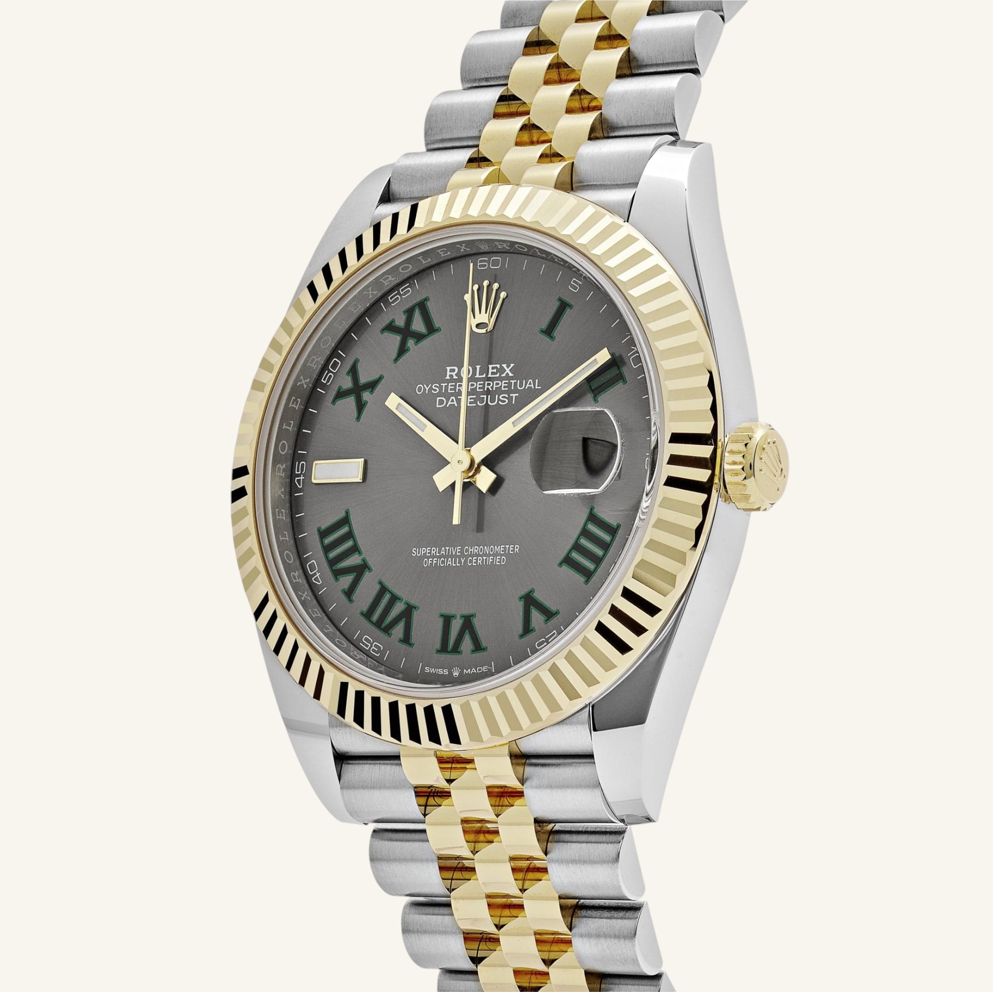 rolex-datejust-126333-wimbledon-yellow-gold-stainless-steel-slate-dial-jubilee-rolex-2