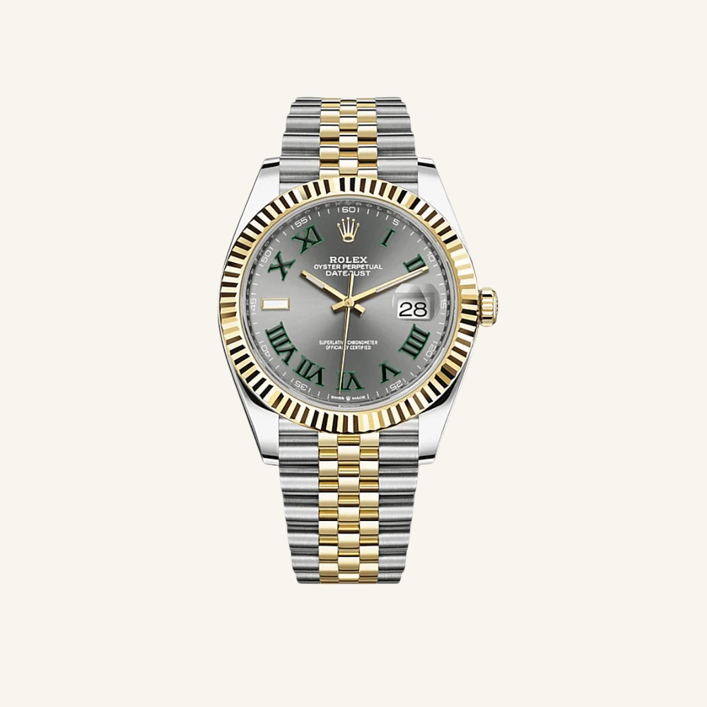 rolex-datejust-41-yellow-gold-stainless-steel-slate-wimledon-dial-jubilee-126333-rolex-1