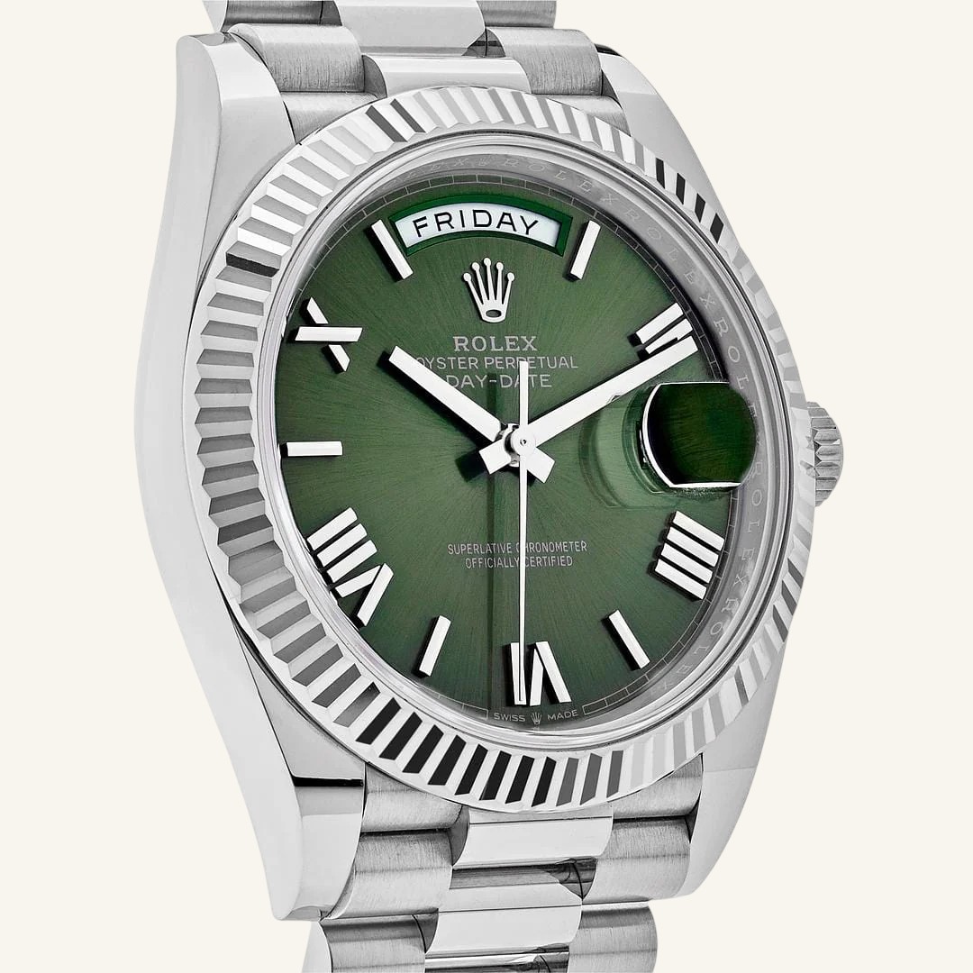 rolex-day-date-40-white-gold-olive-dial-228239-2022-rolex-2